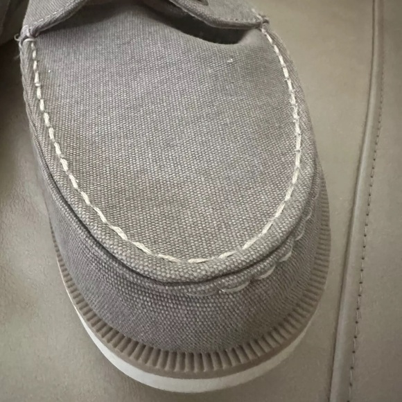 Goodfellow & Co Size 13 ~ Gray Brown ~ Rice ~ Lace Up ~ Boat Shoes ~ Casual - Picture 4 of 7